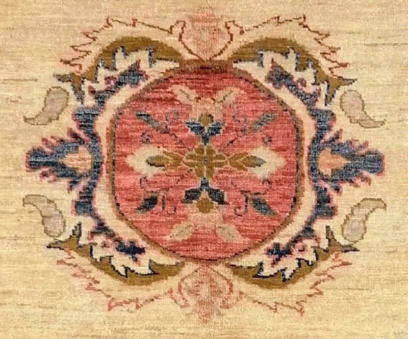 Alfombra SH1788, detalle de su artesanía