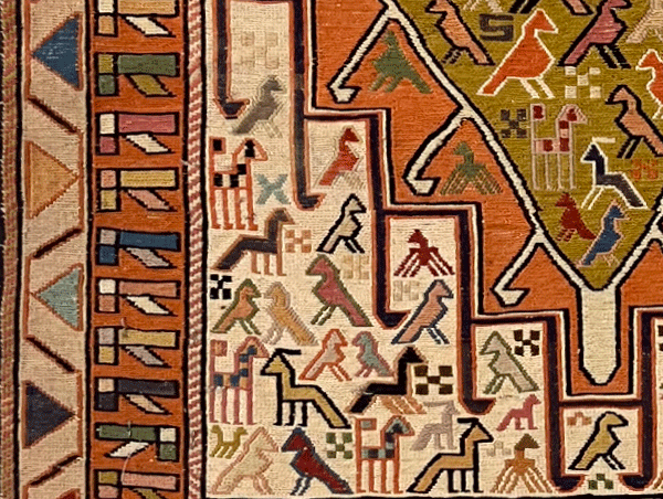 Alfombra SH1353, imagen de su historia y procedencia