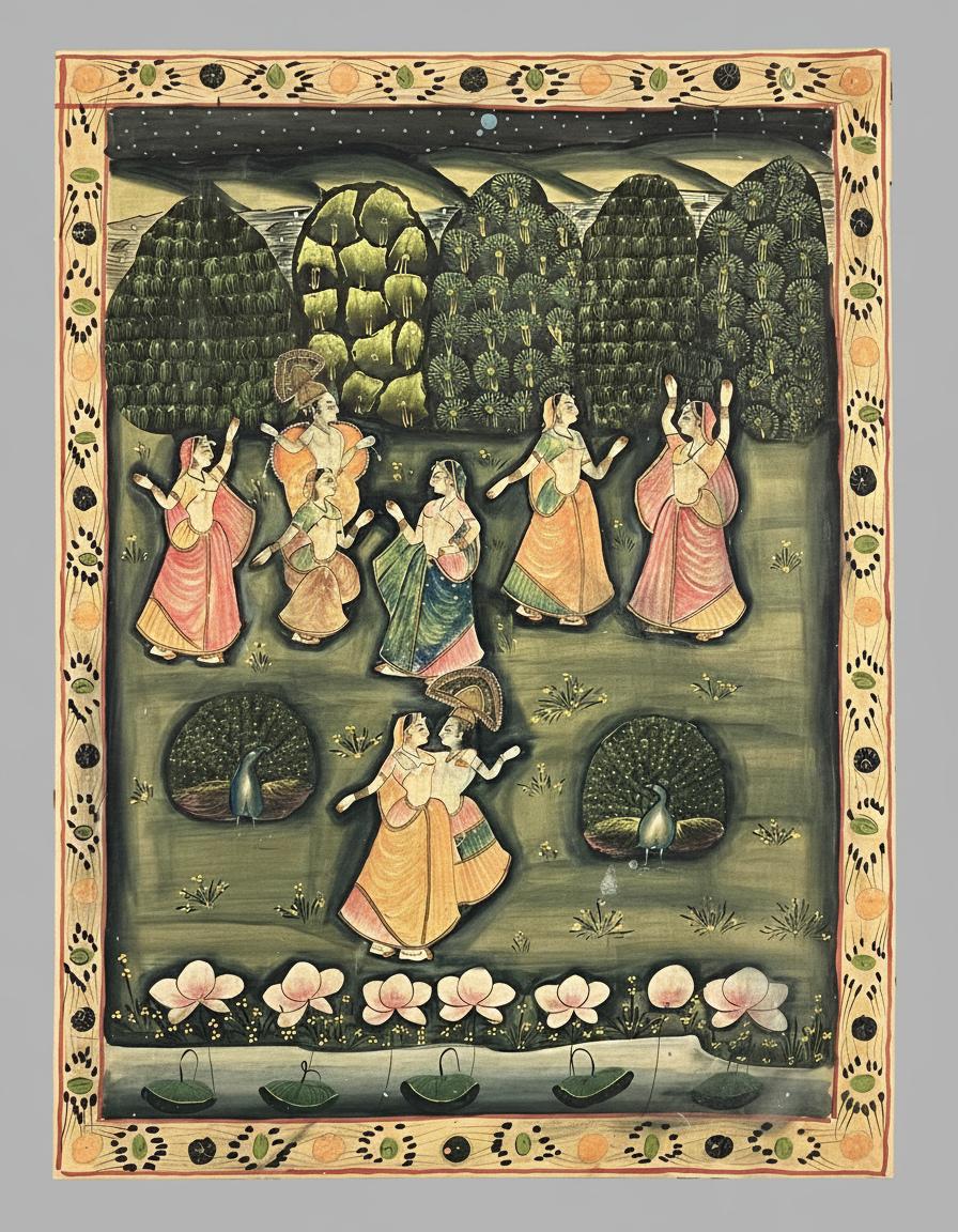 Maha Rasa Lila (Danza Krishna) en la galería