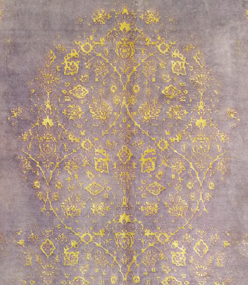 Alfombra HC0008, detalle de su artesanía