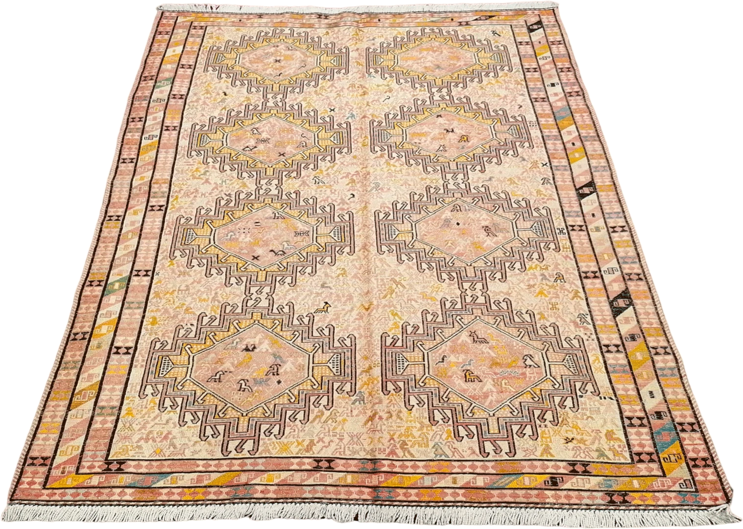 Alfombra SH0487, imagen de su historia y procedencia