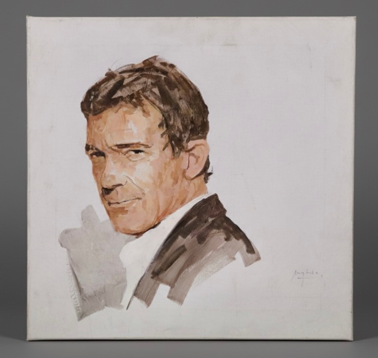 Retrato de Antonio Banderas en la galería