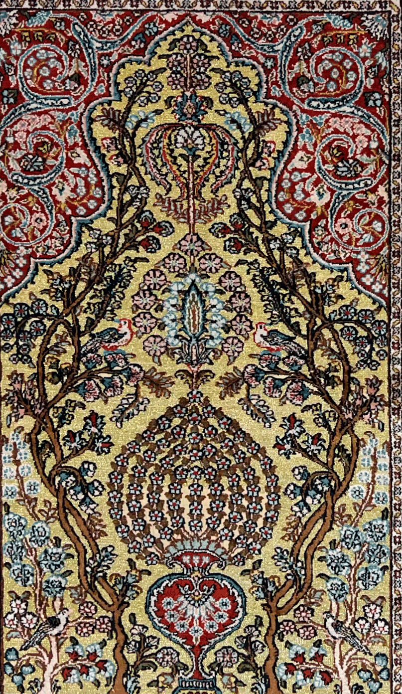 Alfombra 2782, detalle de su artesanía