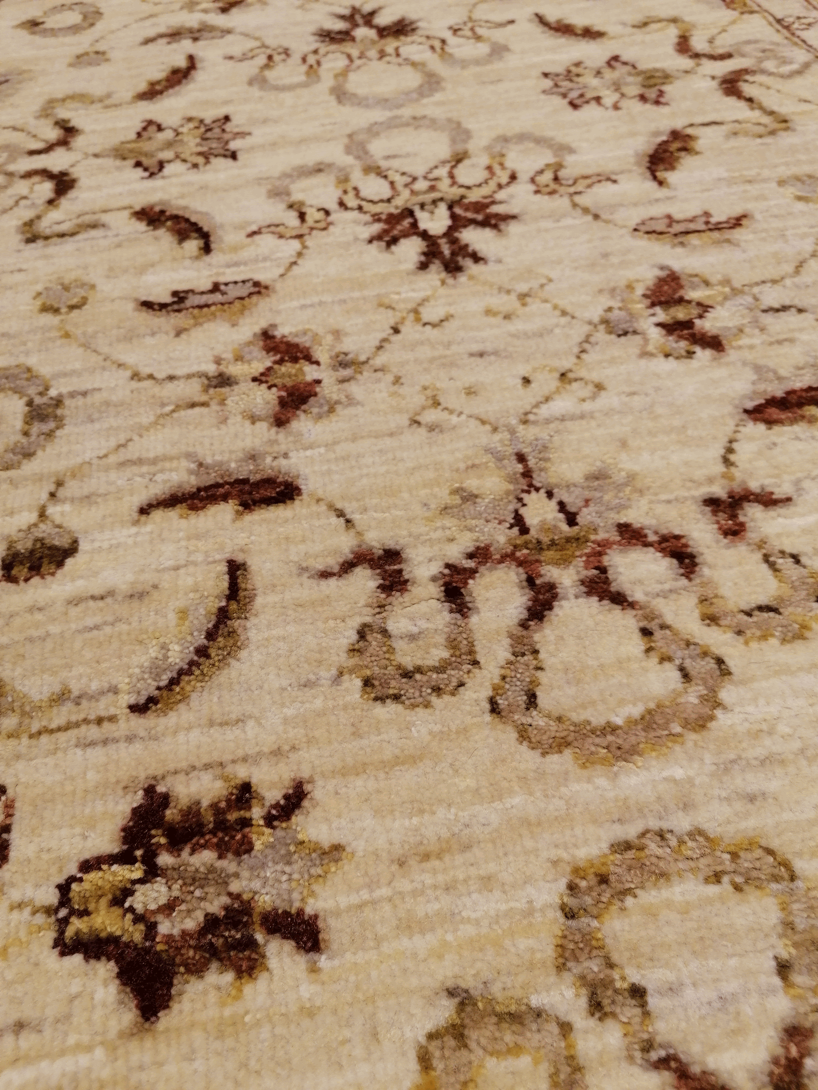 Alfombra BP0160, detalle de su artesanía