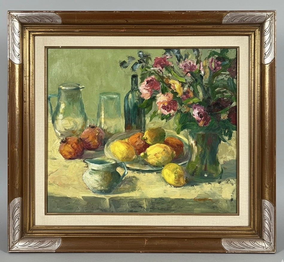 Bodegón limones y rosas · Foto 01