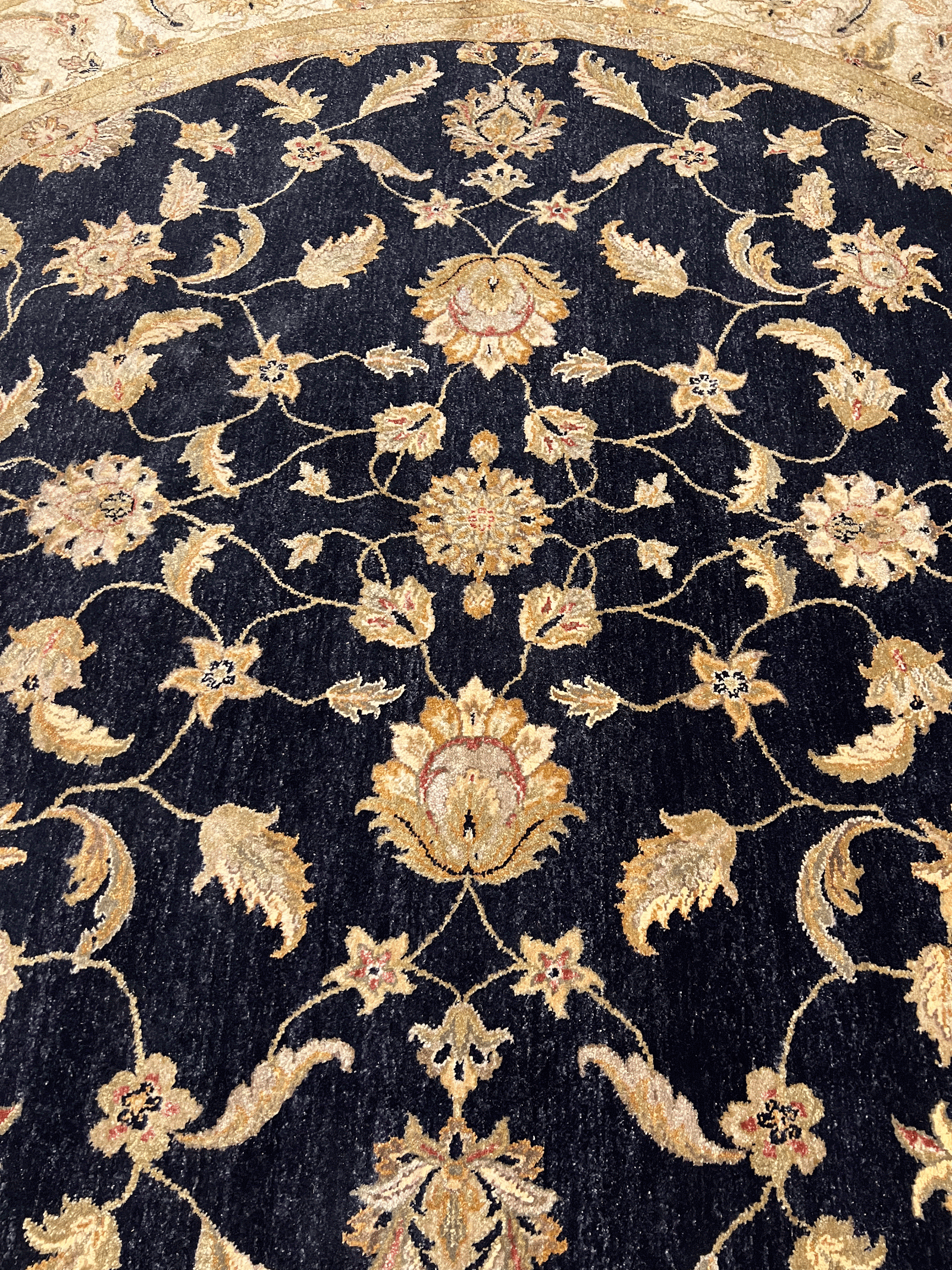 Alfombra IM0028, detalle de su artesanía