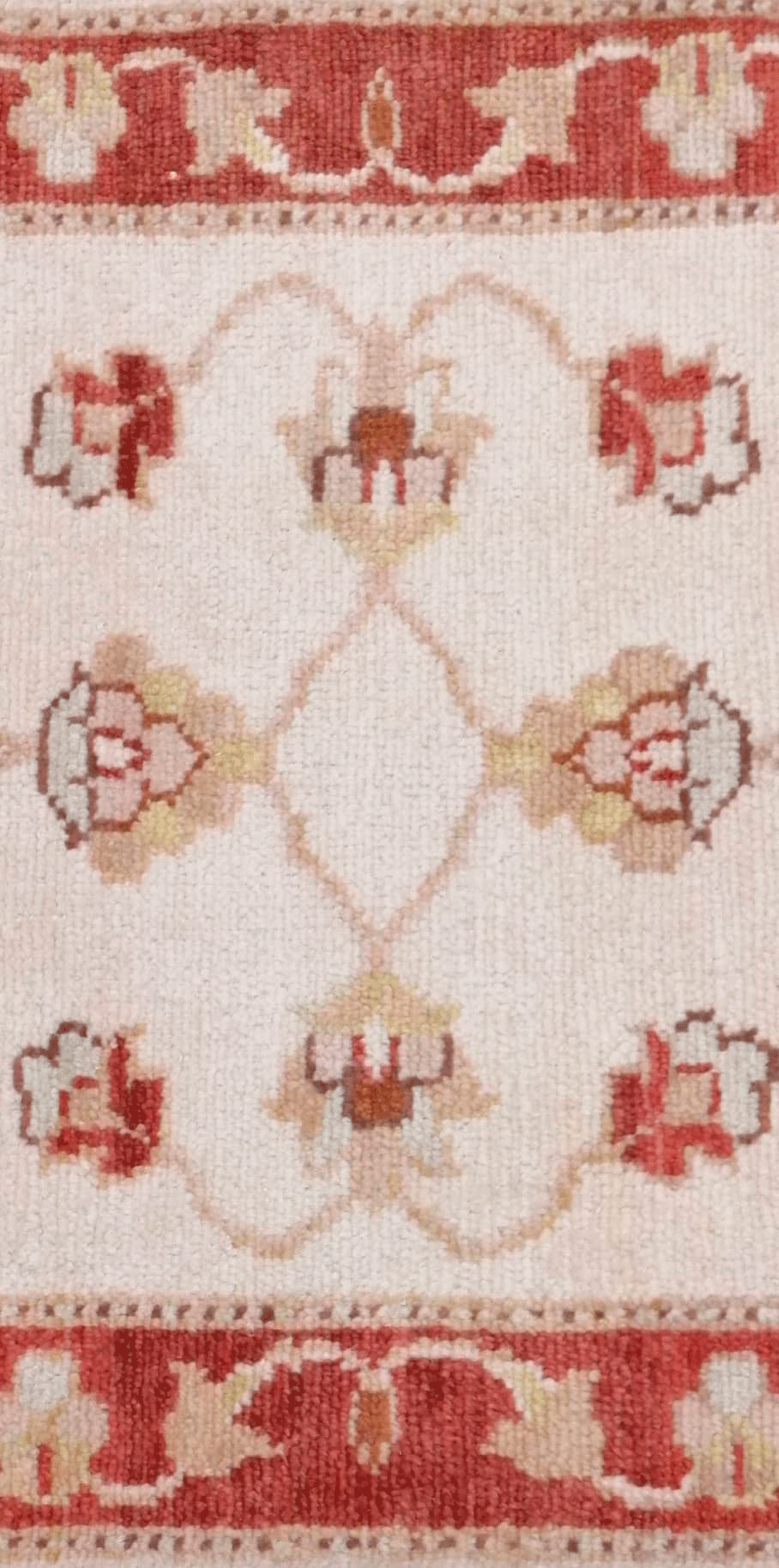Alfombra IB0256, detalle de su artesanía