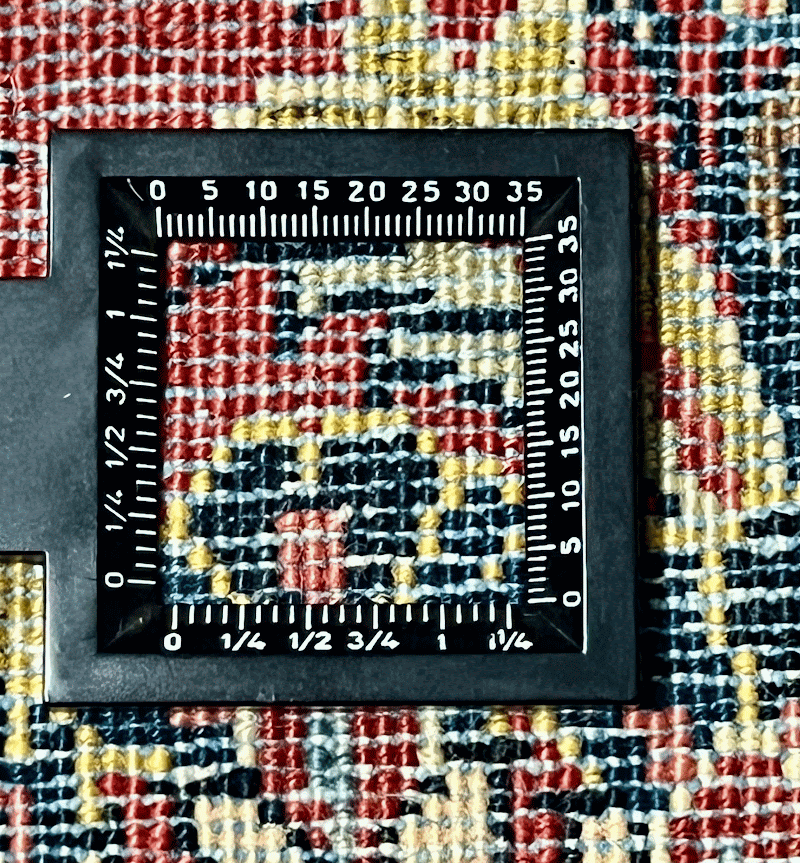 Alfombra P2955, imagen de su historia y procedencia