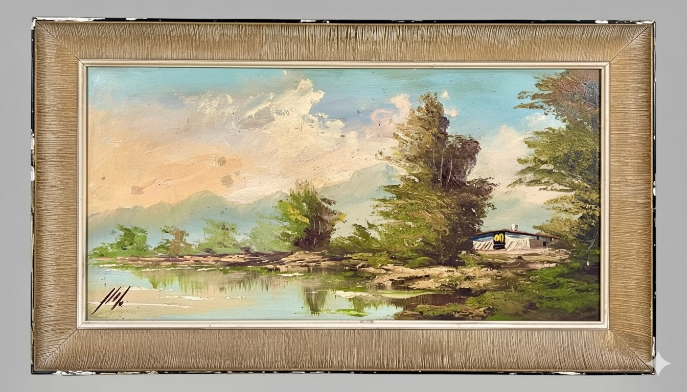 Paisaje fluvial panorámico · Foto 01