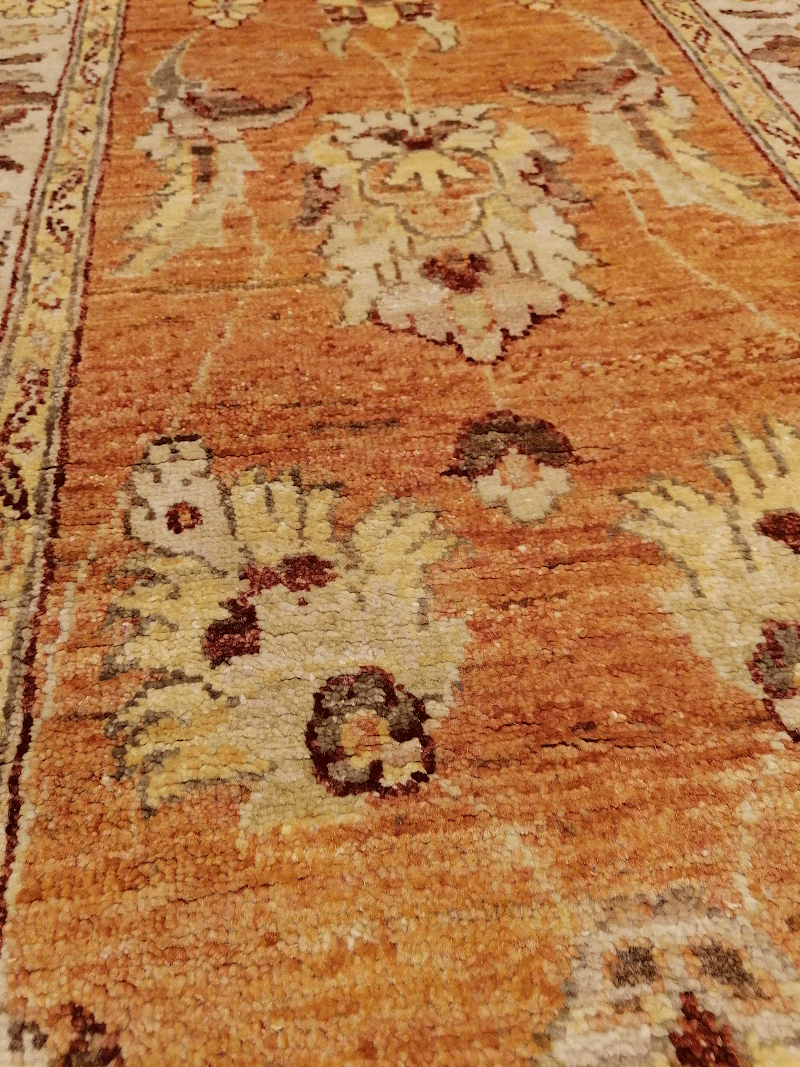 Alfombra BP0088, detalle de su artesanía