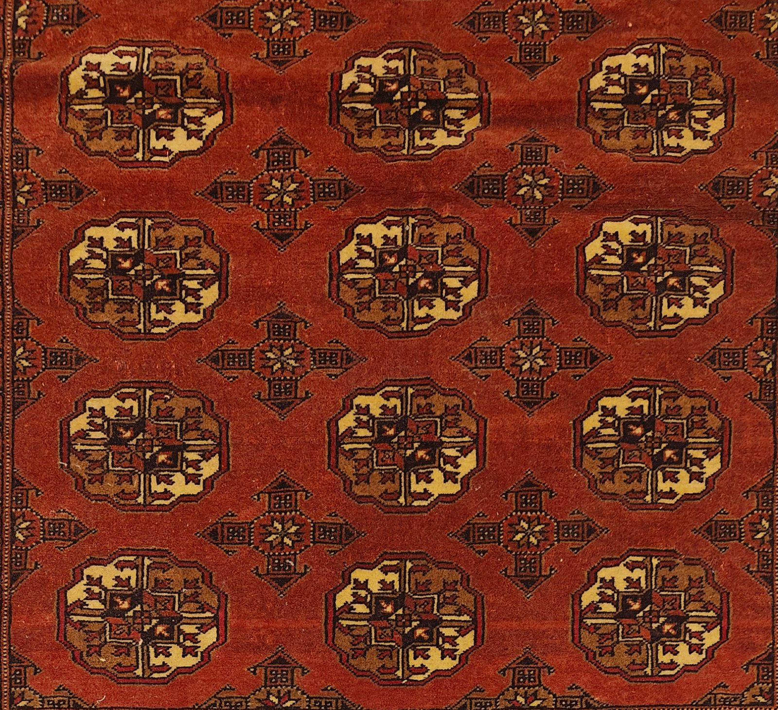 Alfombra SH0504, detalle de su artesanía