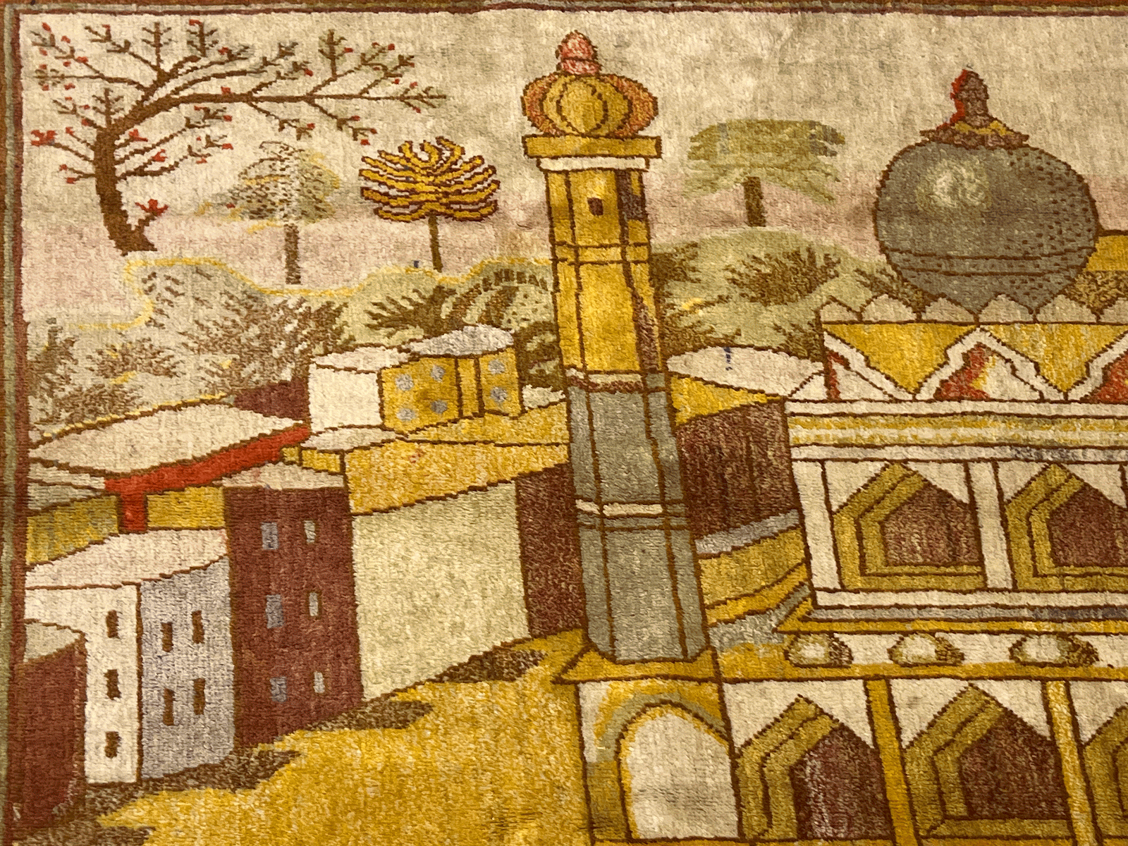 Alfombra SH0761, detalle de su artesanía