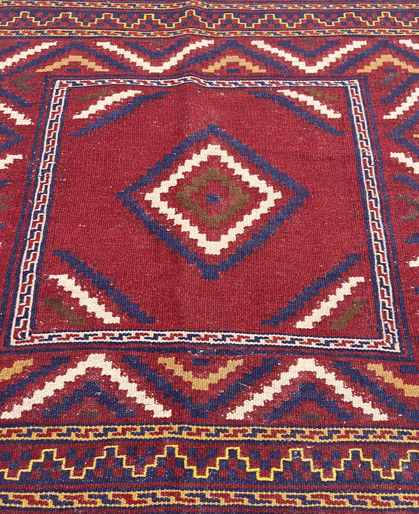 Alfombra 1943, detalle de su artesanía