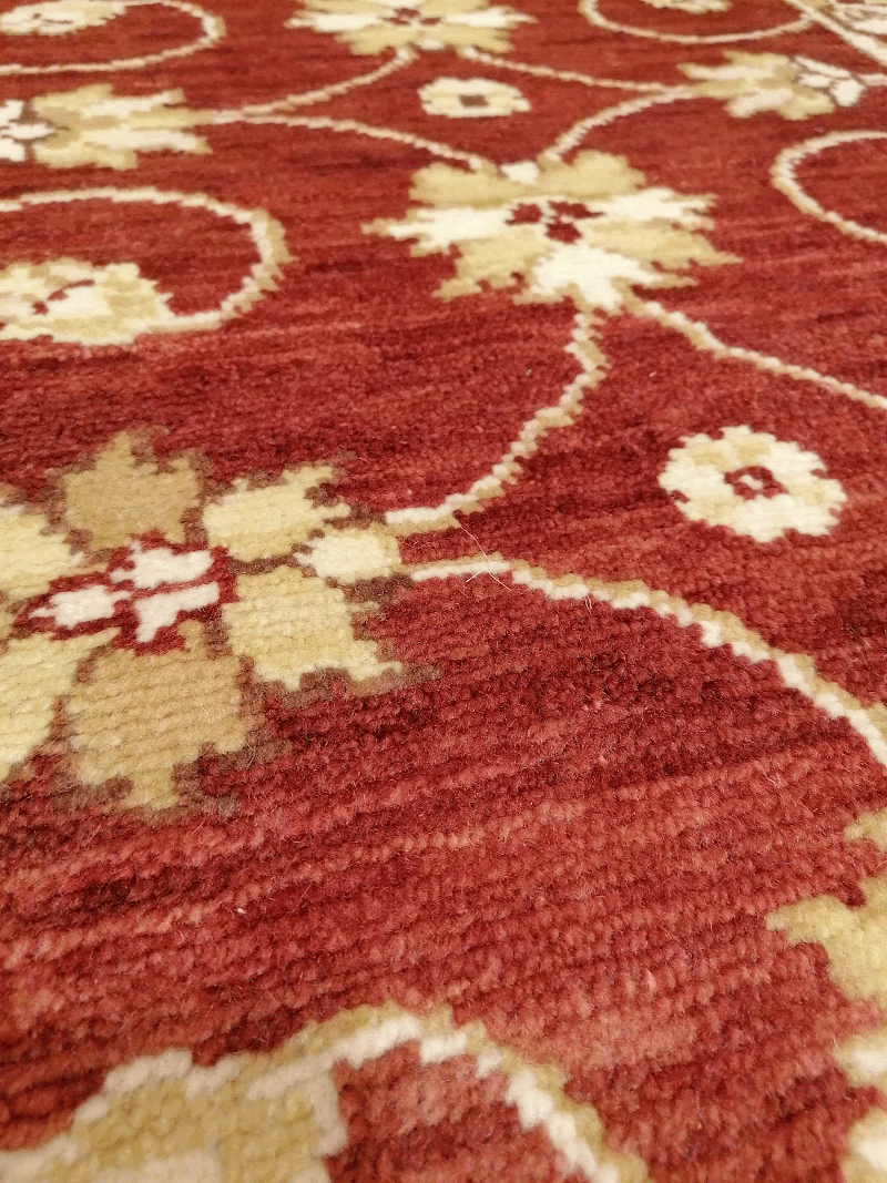 Alfombra IB0365, detalle de su artesanía
