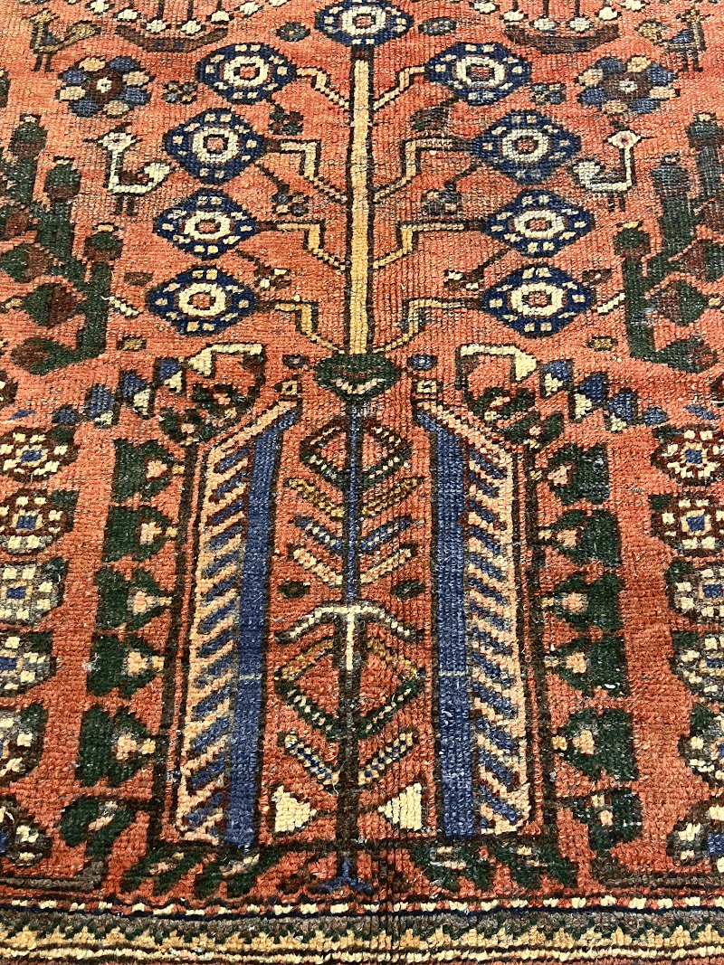 Alfombra 2212, detalle de su artesanía