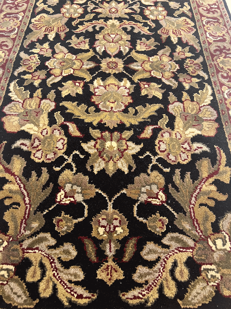 Alfombra IM0068, detalle de su artesanía