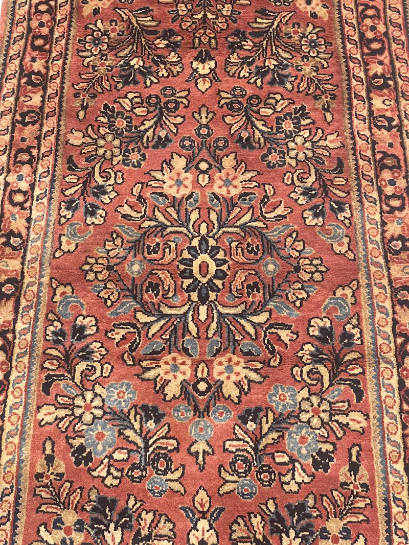 Alfombra P2975, detalle de su artesanía
