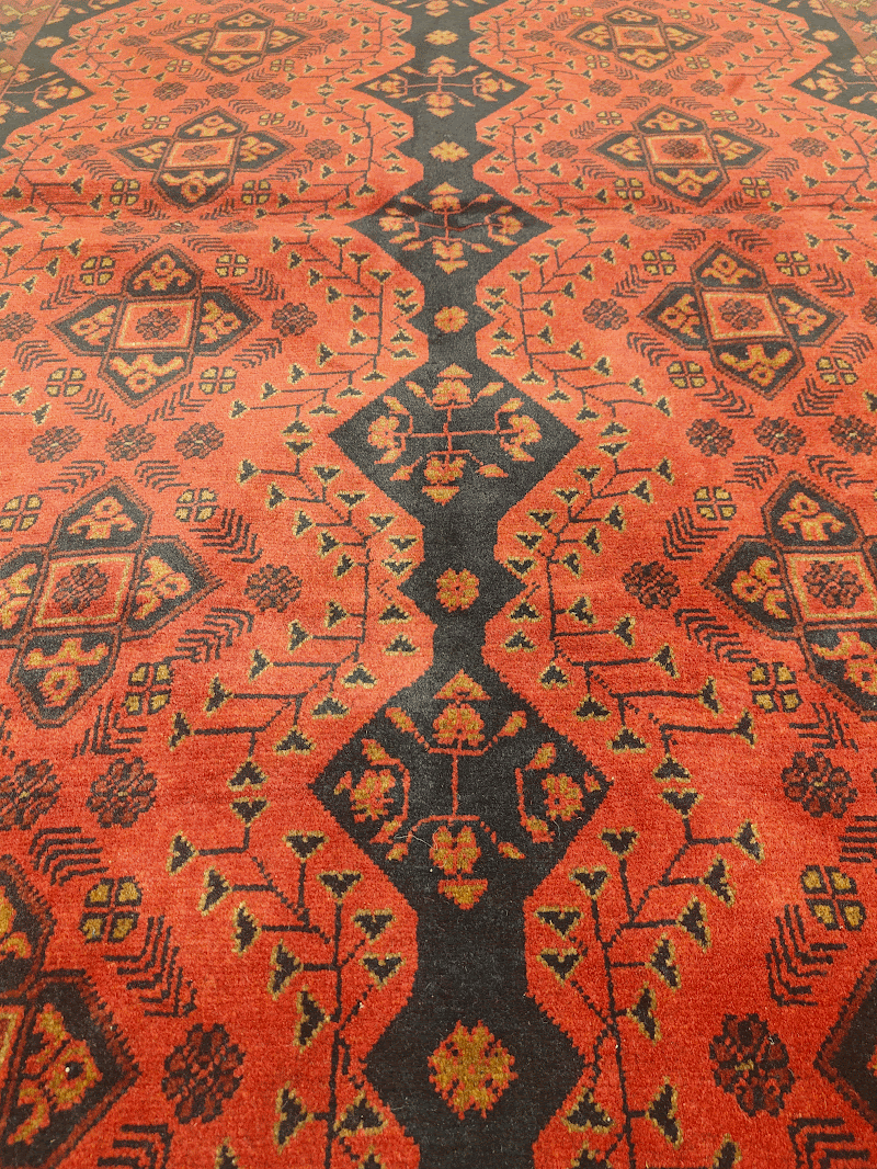 Alfombra SH0537, detalle de su artesanía