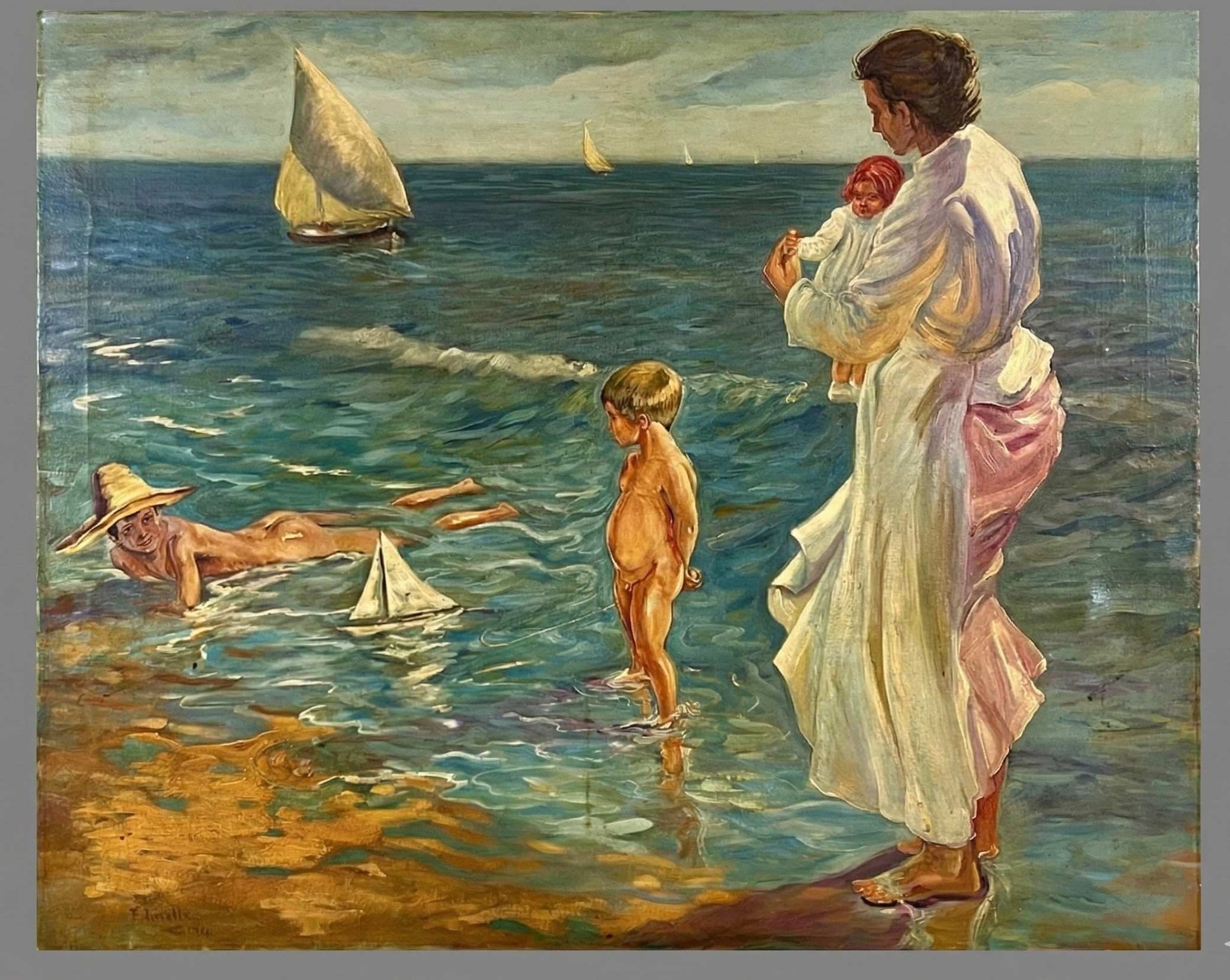 Escena de playa (1916) · Foto 01