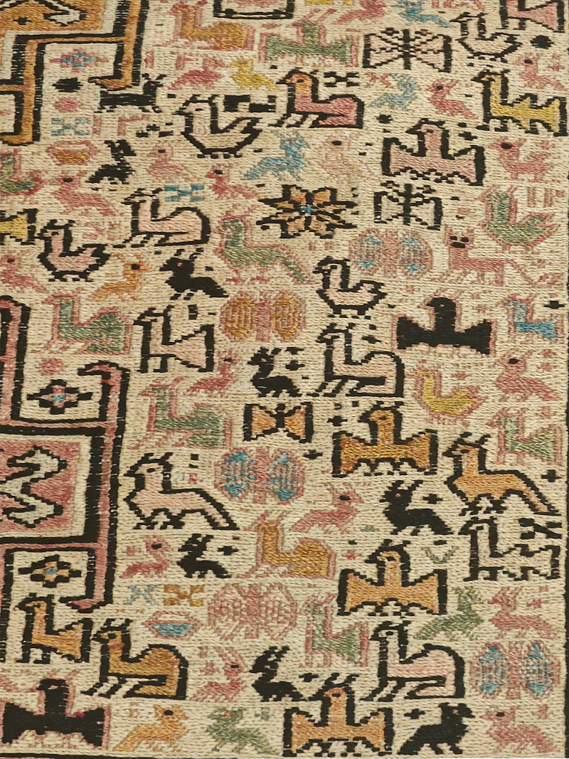 Alfombra SH1359, detalle de su artesanía