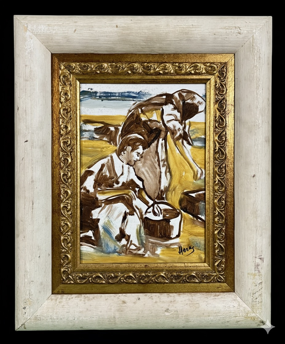 Gesto y Tierra en la galería