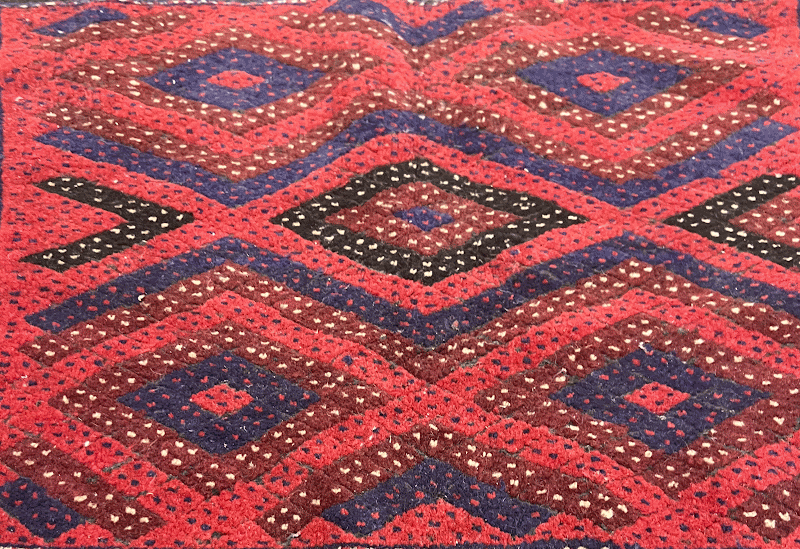 Alfombra SH1411, detalle de su artesanía