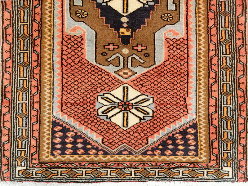 Alfombra FK0185, detalle de su artesanía