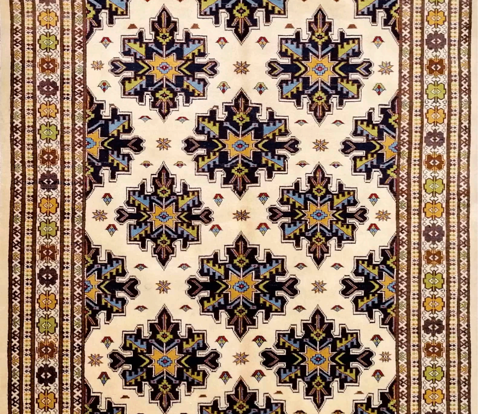 Alfombra 2563, detalle de su artesanía