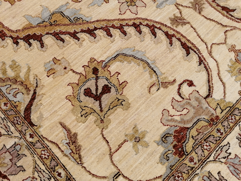 Alfombra BP0081, detalle de su artesanía