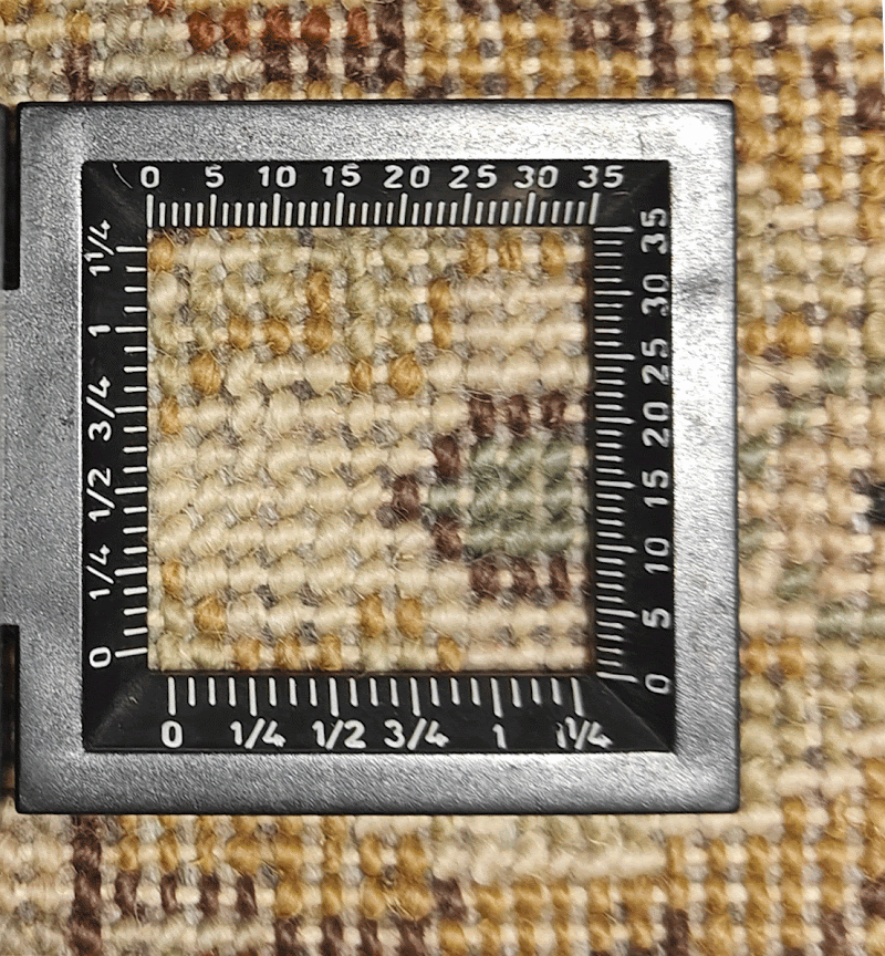Alfombra IB0010 · Foto nudos m2