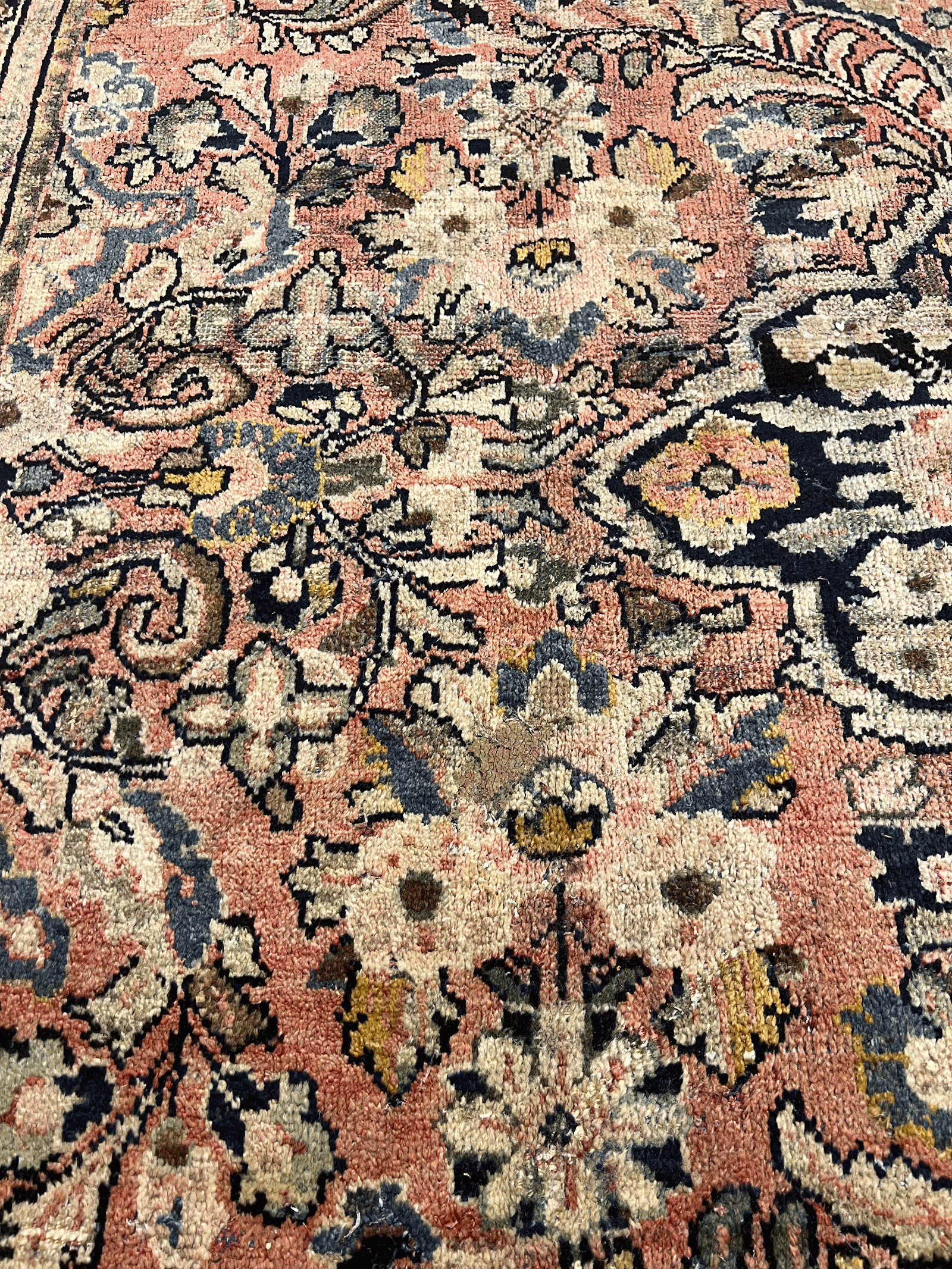 Alfombra 1264, detalle de su artesanía