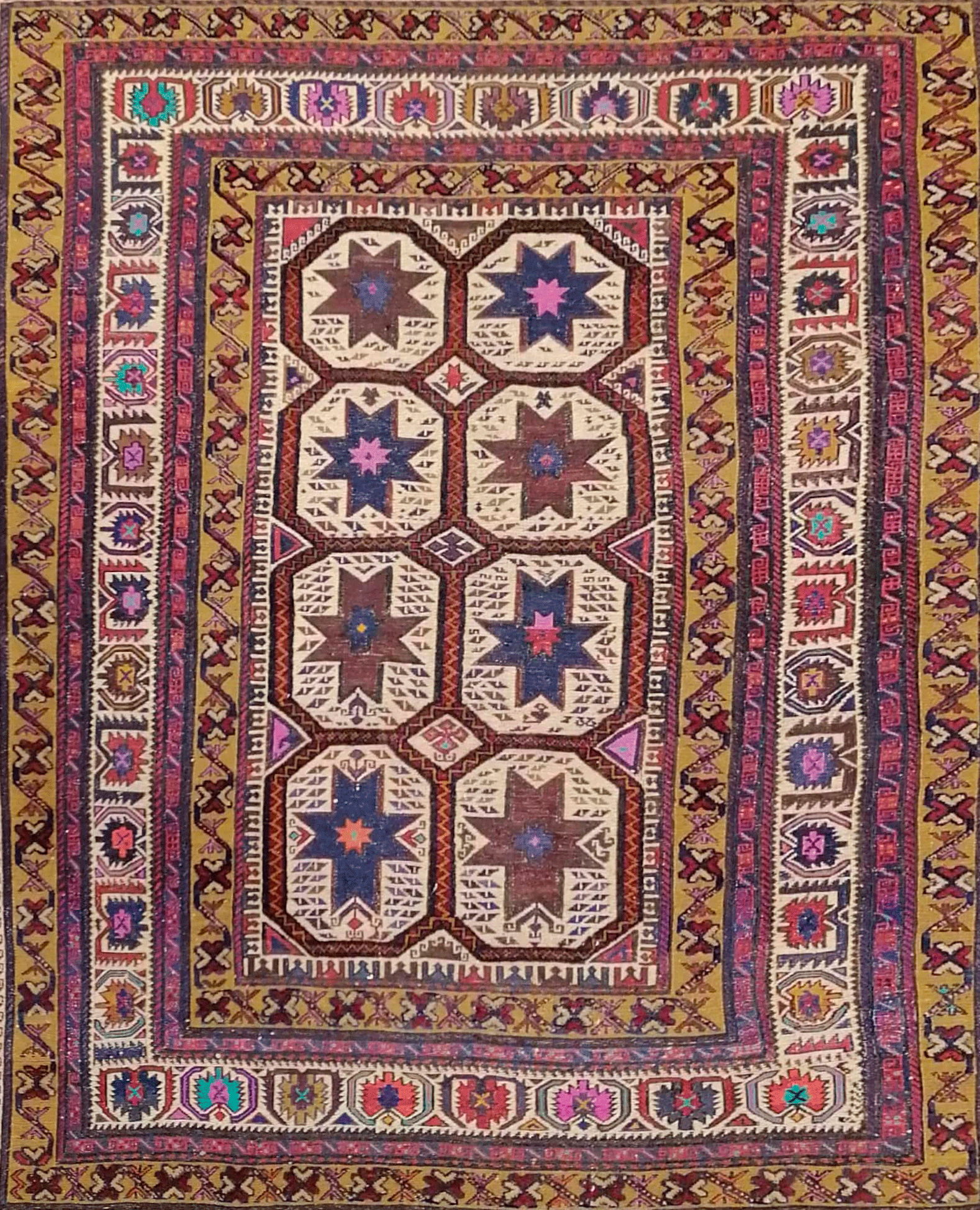 Alfombra SH0757, detalle de su artesanía