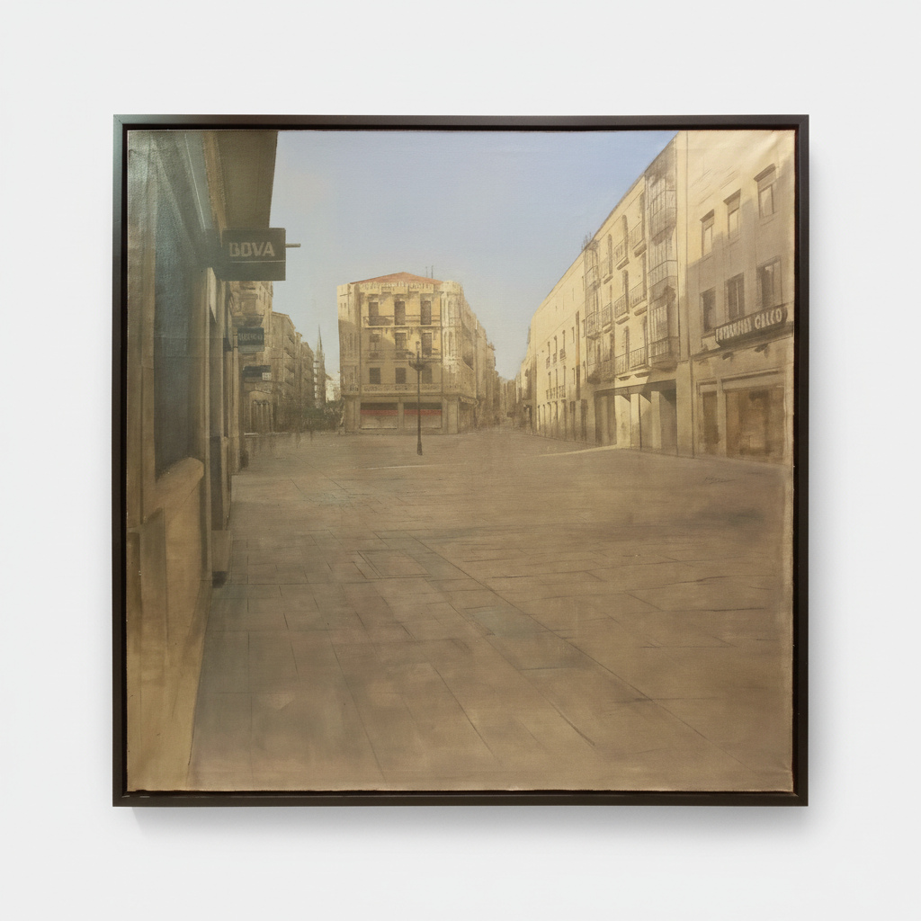 Plaza urbana desierta · Foto 01