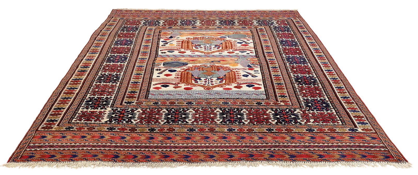 Alfombra 1868 · Lado claro