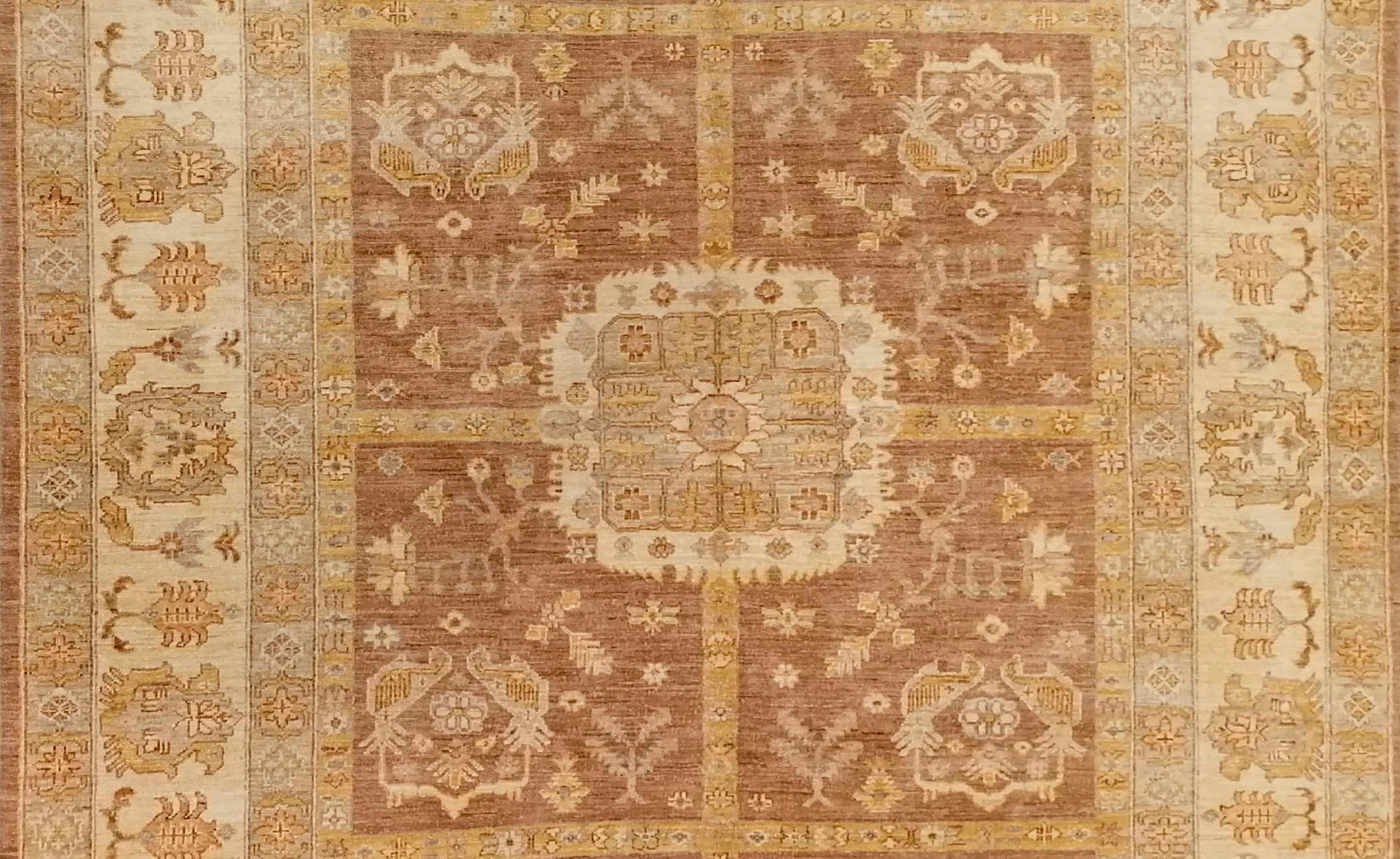 Alfombra NP0021, detalle de su artesanía