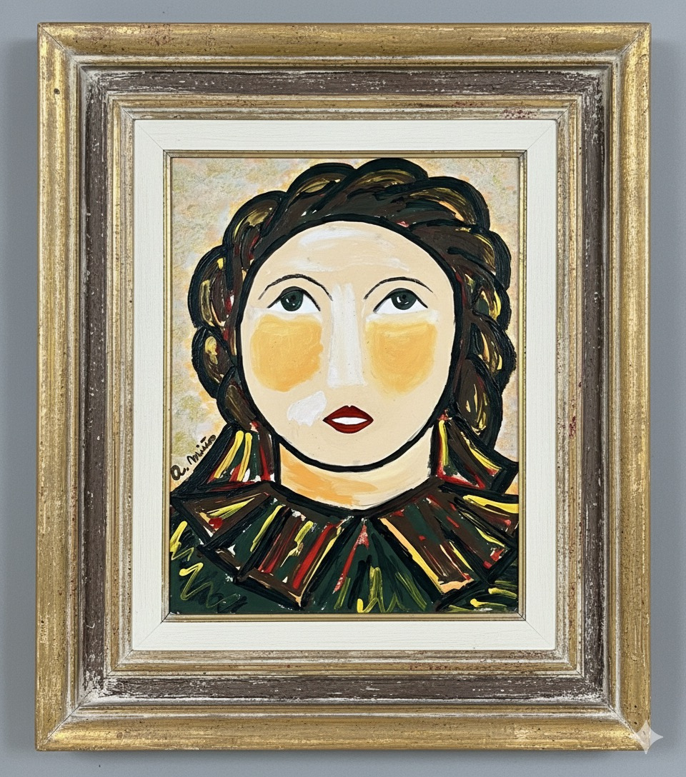 Rostro con cuello isabelino · Foto 01
