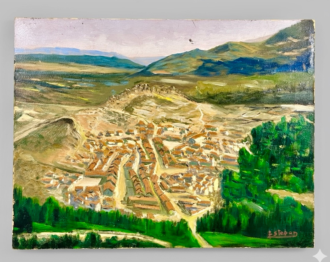 Vista aérea pueblo español · Foto 01