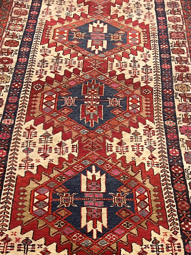 Alfombra FK0848, detalle de su artesanía