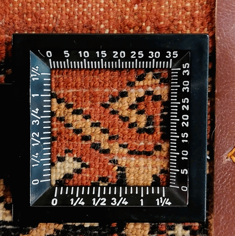 Alfombra SH0516, imagen de su historia y procedencia