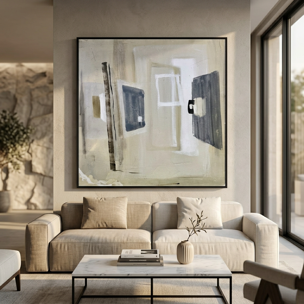 Composición abstracta · En decoración