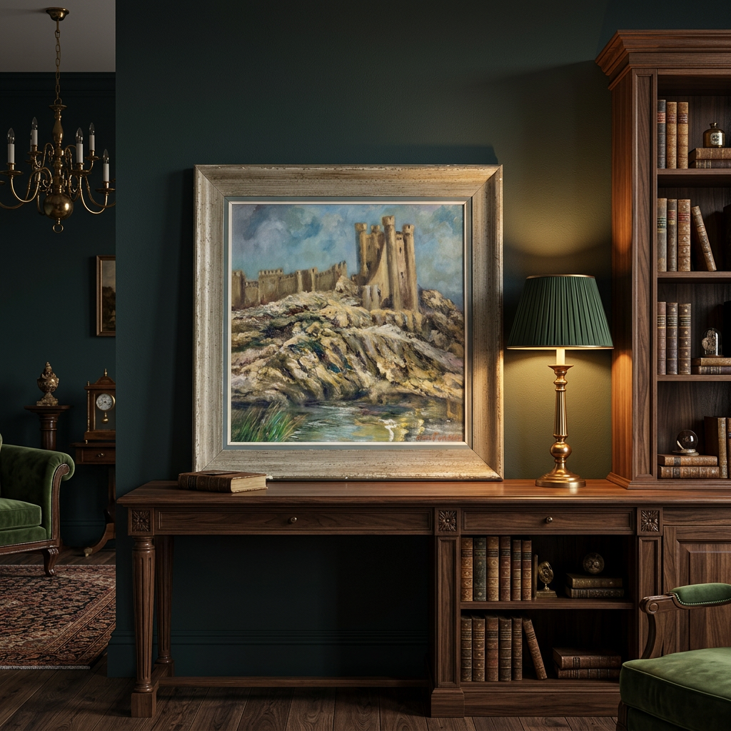 Castillo sobre el peñasco · En otra decoración