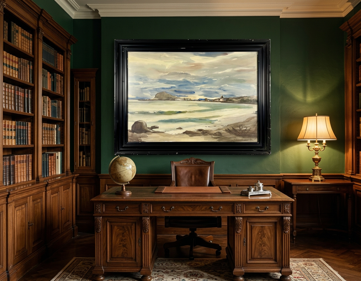 Paisaje costero · En otra decoración
