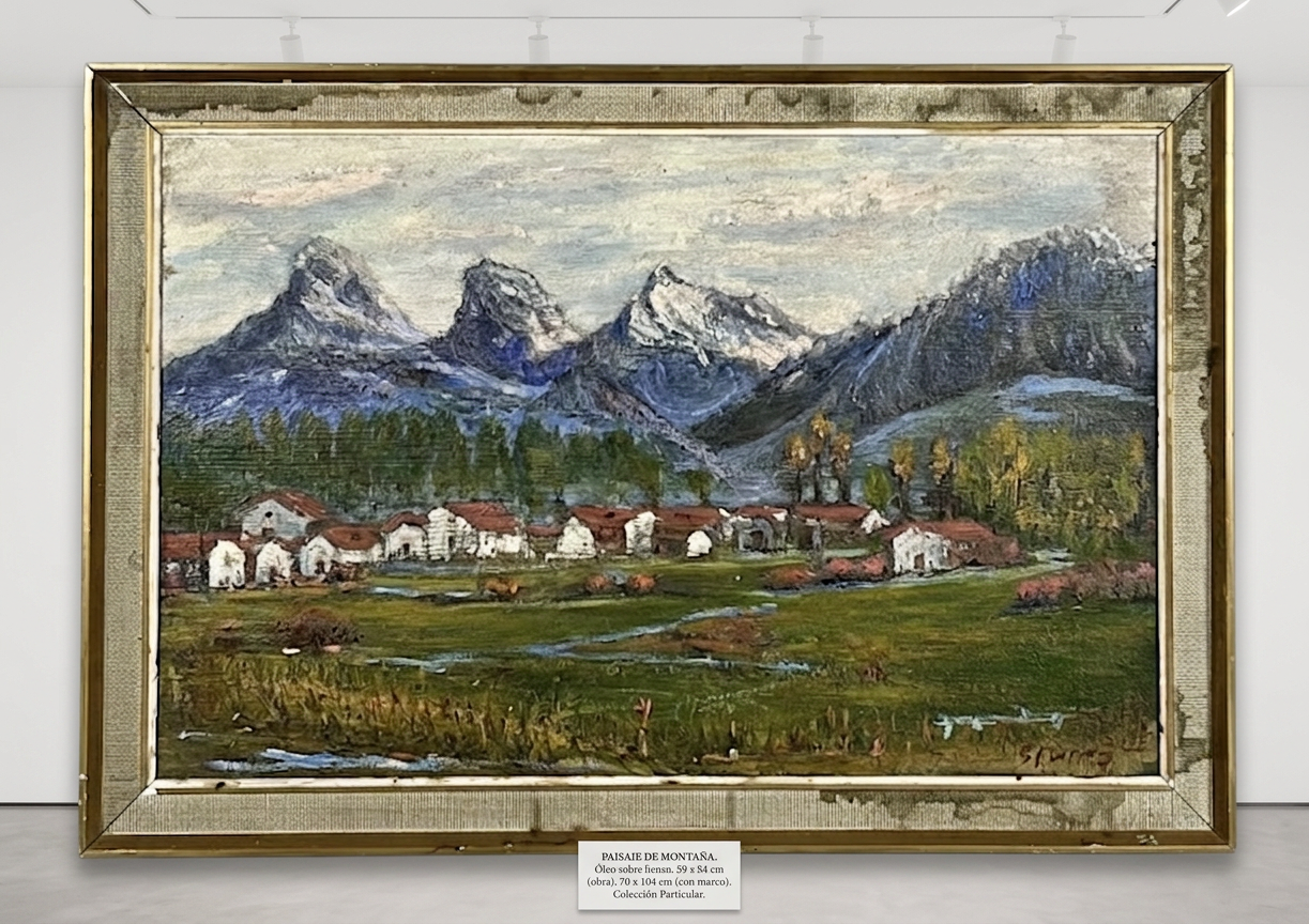 Paisaje montaña / Estudio (Doble), fotografía general