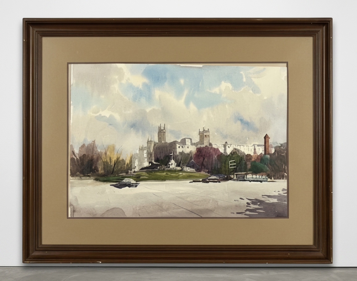 Vista urbana de Madrid · Expuesta en galería