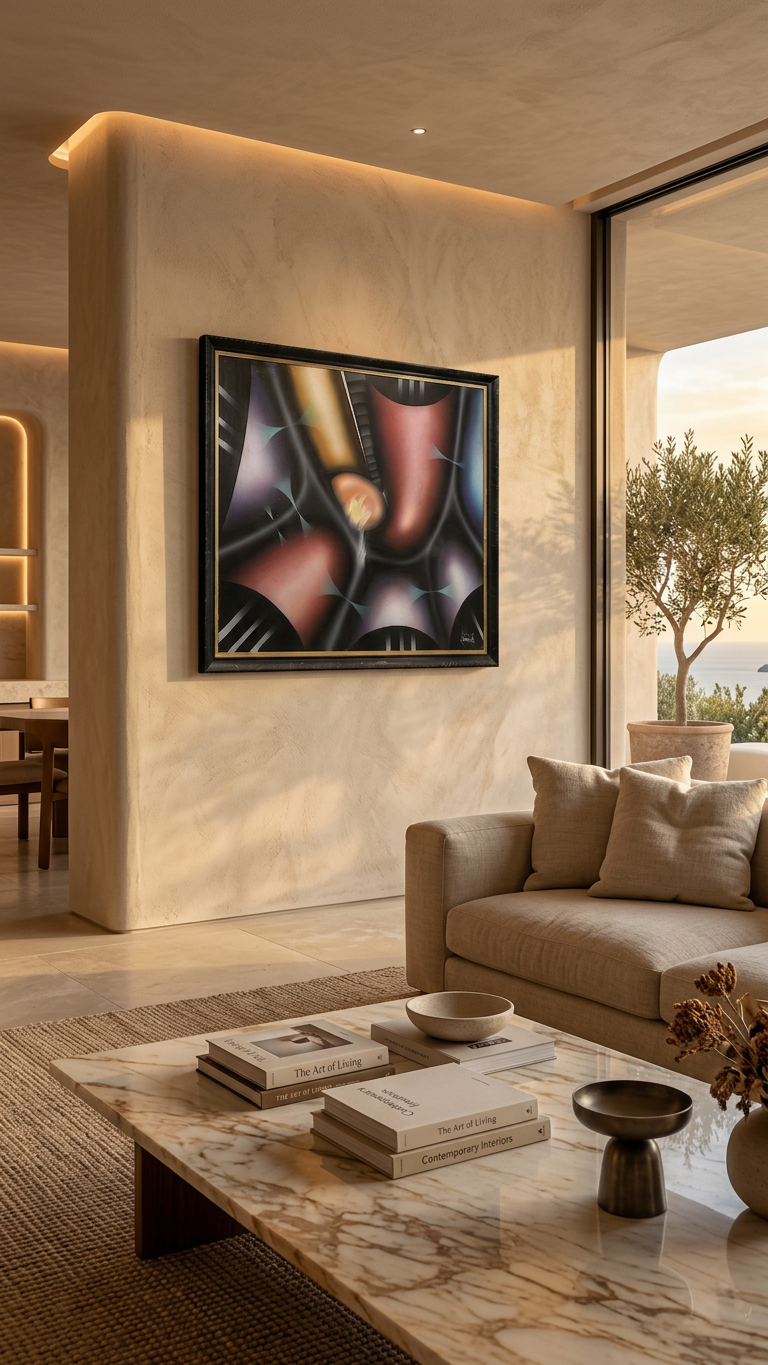 Composición geométrica (1989) · En decoración