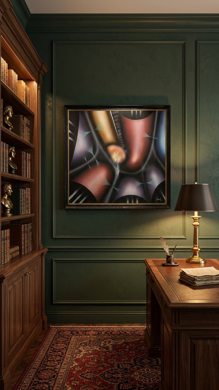 Composición geométrica (1989) · En otra decoración