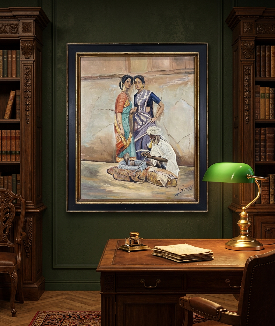 Encantador de serpientes · En otra decoración