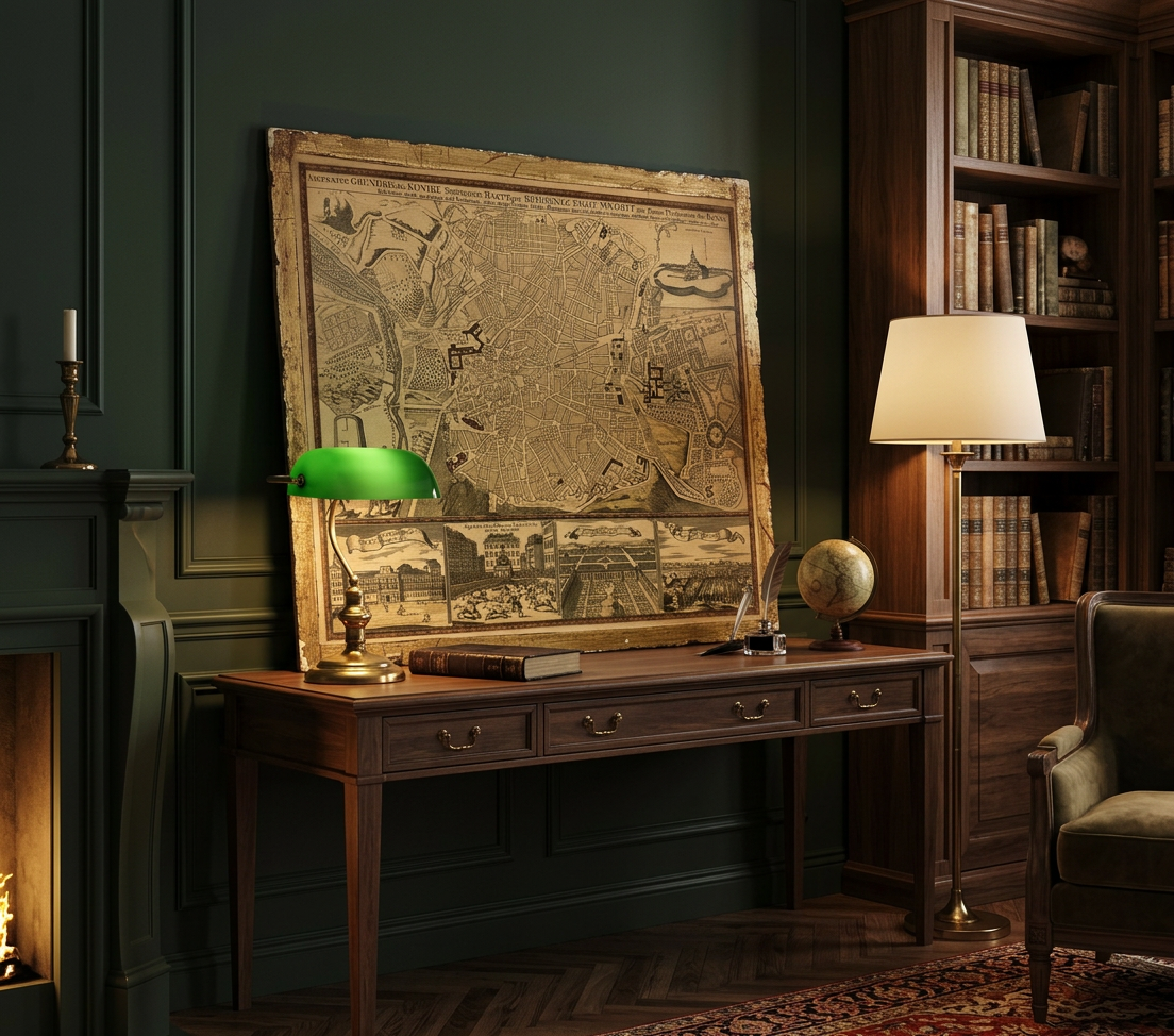 Plano de Madrid (S. XVIII) · En otra decoración