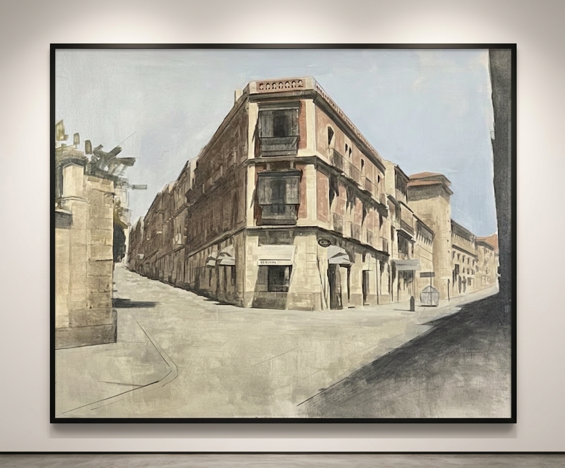 Calle Mayor de Alcalá · Expuesta en galería