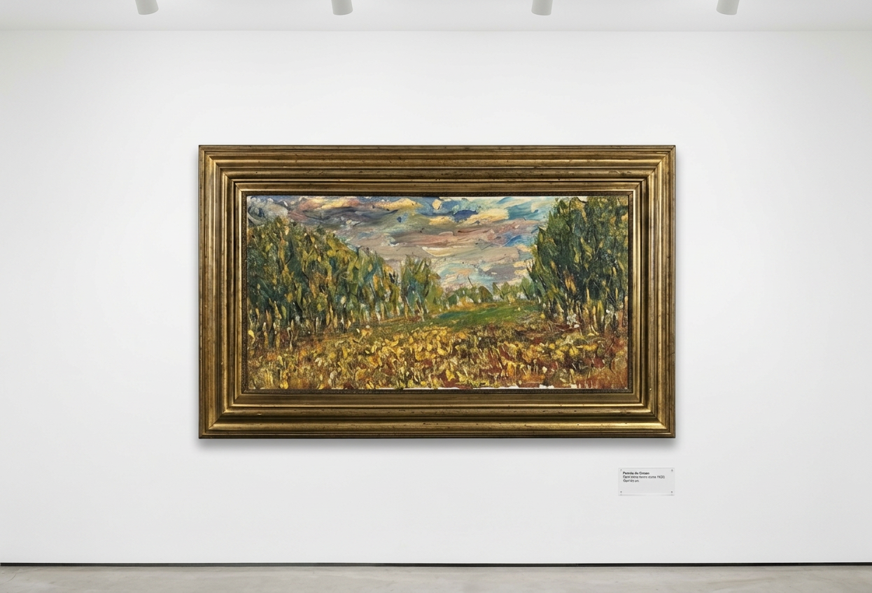 Paisaje castellano (1975), fotografía general